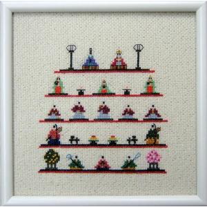 Brodees クロスステッチ刺繍キット K249 Seasonal Cross-stitch kit