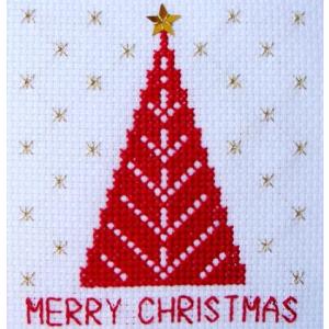 Brodees クロスステッチ刺繍キット K110 クリスマスツリー 【メール便