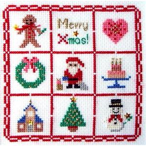 Brodees クロスステッチ刺繍キット K110 クリスマスツリー 【メール便