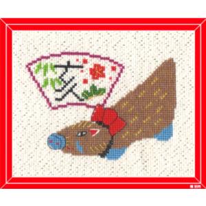 Brodees クロスステッチ 刺繍キット K297 クリスマスツリー 初級者向き