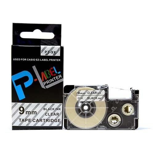 カシオ用　ネームランド 互換 テープカートリッジ 9mm XR-9X〔互換〕