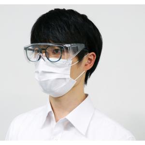 安全メガネ 保護メガネ 曇り防止 メガネ対応の詳細画像1