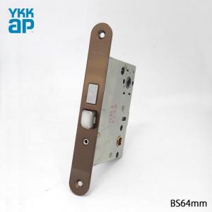 YKK 錠ケース MIWA LZSP 角R付き　主錠 バックセット64mm 主な使用ドア：木製ドア サロ 美和ロック LZSP