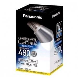 LED電球 E17小型電球 斜め専用タイプ パナソニック LDA6L-E17BH LDA6L-E17BH LED電球 E17小型電球 斜め専用タイプ Panasonic