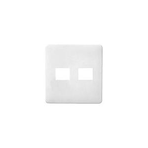 (未使用･未開封品)　パナソニック電工配線器具(Panasonic) コンセントプレート WTF7072W og8985z Panasonic（パナソニック） WTF7072W コンセントプレート2連用（2コ用