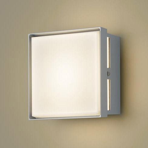 パナソニック 屋外用ブラケットライト シルバー LED（電球色） 拡散 XLGE8032CT1