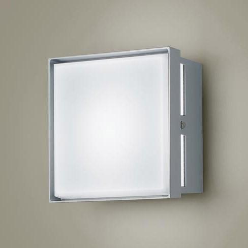 パナソニック 屋外用ブラケットライト シルバー LED（昼白色） 拡散 XLGE8033CE1