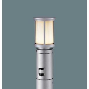 パナソニック エントランスライト センサー付 シルバー LED（電球色） XLGEC510HF