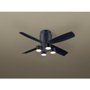 Panasonic（パナソニック） シーリングファン ブラック LED(電球色