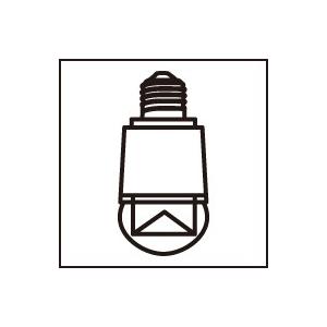 ODELIC（オーデリック） LED電球 ミニクリプトン形 クリア 電球色 (E17