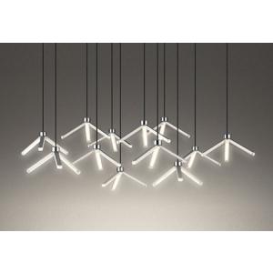 良品 オーデリック 天井照明 シャンデリア LED OC257174 ②0861 ODELIC オーデリック OC257147LC LEDシャンデリア 10畳用 電球色 LC調