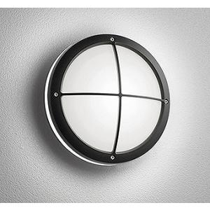 ODELIC（オーデリック） 屋外用ブラケットライト ブラック 格子付 LED