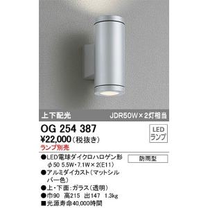 ODELIC（オーデリック） OG254390 屋外用ブラケット LED