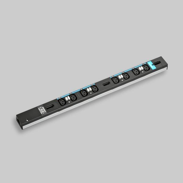 HA9080LS アメリカン電機 IEC C-13 コンセントバー8コ口 スリムタイプ 接地形2P ...