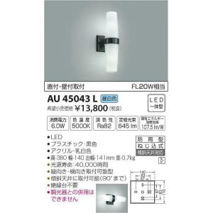 AU45043L コイズミ ポーチライト LED（昼白色）