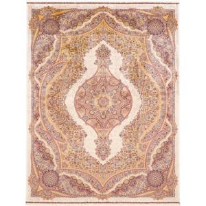 (メーカー直送) カーペット ラグ マット 6畳 344×250 クリーム ベルギー産 ペンハリガン 1206-N1 Globe ディーパス