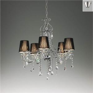 遠藤照明 シャンデリア 黒 5灯 ランプ別売 ERC2031UB : 住宅設備専門