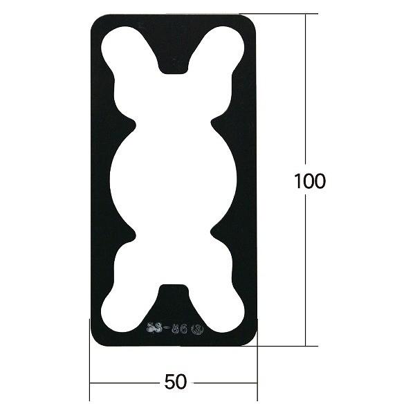 30530863 FUKI エスカッション SS-86-3 NDZ用扉厚調整 板厚3mm