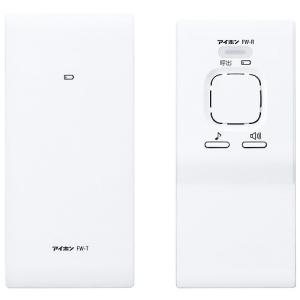 FW-TR アイホン ワイヤレス増設チャイム 送受信機セット 据置・壁取付両用型｜e-connect