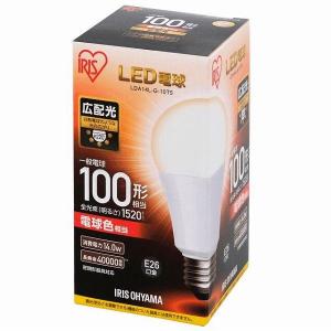 LDA14L-G-10T5 アイリスオーヤマ LED電球 電球色 広配光 (E26)｜e-connect