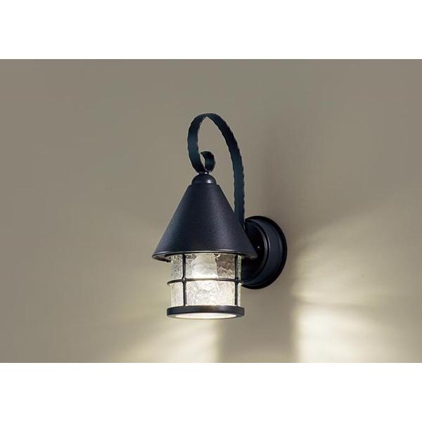 LGW85044BF パナソニック ポーチライト ブラック LED(電球色) (LGW85044BZ...