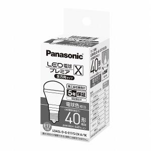 Panasonic（パナソニック） LDA5L-D-G-E17/S/Z4A/1K LED電球 プレミア