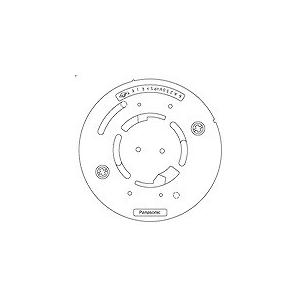 SH5901 パナソニック ガス漏れ警報器 ガス当番丸型ベース ミルキーホワイト