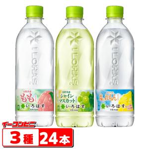 い・ろ・は・す（いろはす）　540ml　詰め合わせ4種各6本セット(計24本)（いちご／もも／シャインマスカット／塩とレモン）ILOHAS｜e-convini