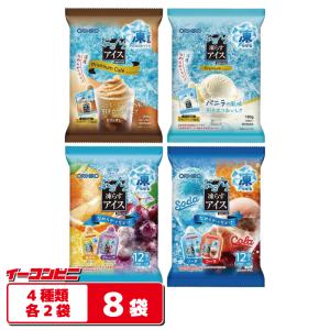 リボン コーラ＆ソーダシャーベット スティック10本入 x 4袋