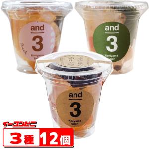 2個セット】郡山製餡 and3 あんこ屋のあんみつ 240g (4972180161108-2