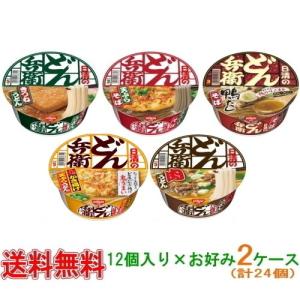 日清のどん兵衛　12個入　選べる2ケース（24個） 『送料無料(沖縄・離島除く)』