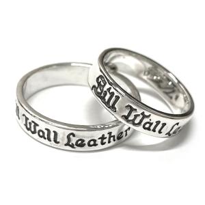 ビルウォールレザー Bill Wall Leather 25THアニバーサリーバンドリング BWL 25th Anniversary Band Ring｜CREAM