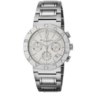 美品 BVLGARI ブルガリ ﾌﾞﾙｶﾞﾘﾌﾞﾙｶﾞﾘ BBL26SG 腕時計 ステンレススチール 自動巻き ホワイト文字盤 レディース【中古】【送料無料】 BVLGARI（ブルガリ） 【並行輸入品】 腕時計 レディースウォッチ