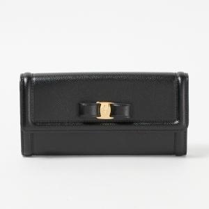 フェラガモ 長財布 【VARA：ヴァラ】 22D154 683509 ブラック(NERO) FERRAGAMO｜e-cross