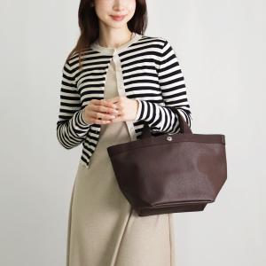 Herve Chapelier（エルベシャプリエ） バッグ レザー スクエア トート