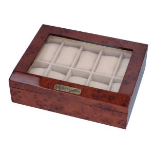 ロイヤルハウゼン 時計 コレクションBOX 189963 10本用 WOOD BROWN ROYAL HAUSEN｜e-cross