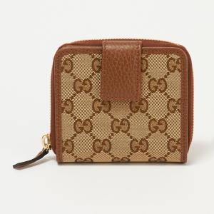 グッチ 折財布 アウトレット 346056 KY9LG ブラウン系(8610) GUCCI｜e-cross