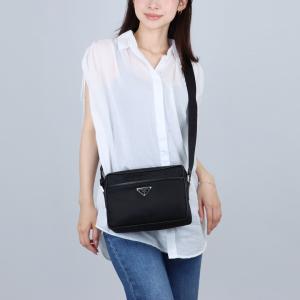 PRADA（プラダ） ソフトナッパ ハンドバッグ【NERO】 1BA384 2DYI NERO