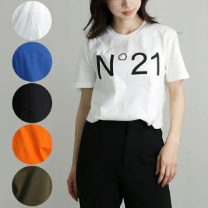 ヌメロヴェントゥーノ N°21 レディース ロゴTシャツ N21173 N0153の商品画像