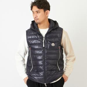 モンクレール MONCLER ジレ ダウンベスト 薄手 リバーシブル メンズ
