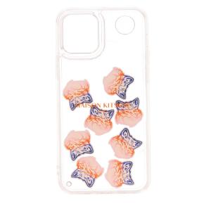 メゾンキツネ MAISON KITSUNE I PHONEケース AQUA IPHONE 12/12PRO IU06828AP0004 O100 TRANSPARENT クリア