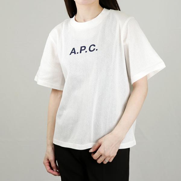 アーペーセー A.P.C. APC レディース Tシャツ MAE COGAF F26179 ホワイト...