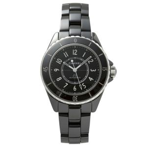 シャネル CHANEL H1416 J12 黒セラミック ブラックダイヤベゼル クォーツ レディース 良品 保証書付き_891205 CHANEL（シャネル） ☆良品【CHANEL】シャネル J12 H1416 黒セラミック
