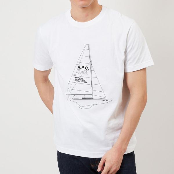アーペーセー A.P.C. APC メンズ 半袖Tシャツ JEANNOT CODEU-M26203 ...