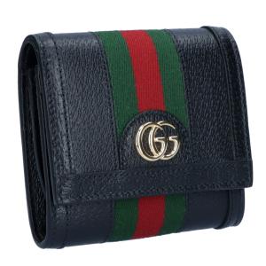 グッチ GUCCI 折財布 アウトレット オフィディア 719887 DJ2DG ブラック(1060 BLACK)｜e-cross