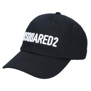 ディースクエアード DSQUARED2 キャップ 帽子 BCM0714 05C00002 ロゴベースボールキャップ ブラック｜e-cross