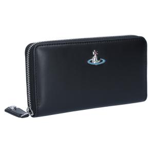 ヴィヴィアンウエストウッド VIVIENNE WESTWOOD 長財布 51050023 L001L ブラック NAPPA CLASSIC ZIP ROUND WALLET｜e-cross