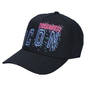 *DSQUARED2*ギャバジン素材 ベースボールキャップ DSQUARED2 ディースクエアード キャップ 帽子 アイコン ベース