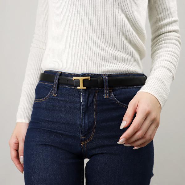 【並行輸入品】 トッズ TOD’S レディースベルト リバーシブル Ｔタイムレス XCWTSB301...