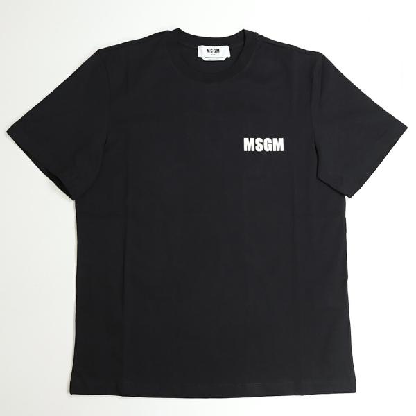【並行輸入品】 エムエスジーエム MSGM メンズ半袖Tシャツ 胸ロゴ 3640MM130 2470...